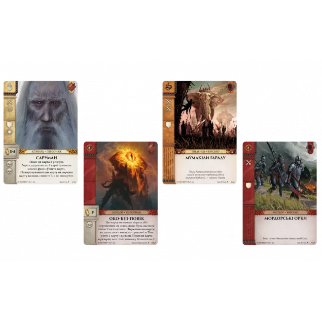 Війна Персня. Карткова гра (War of the Ring: The Card Game): купити за кращою ціною в Україні