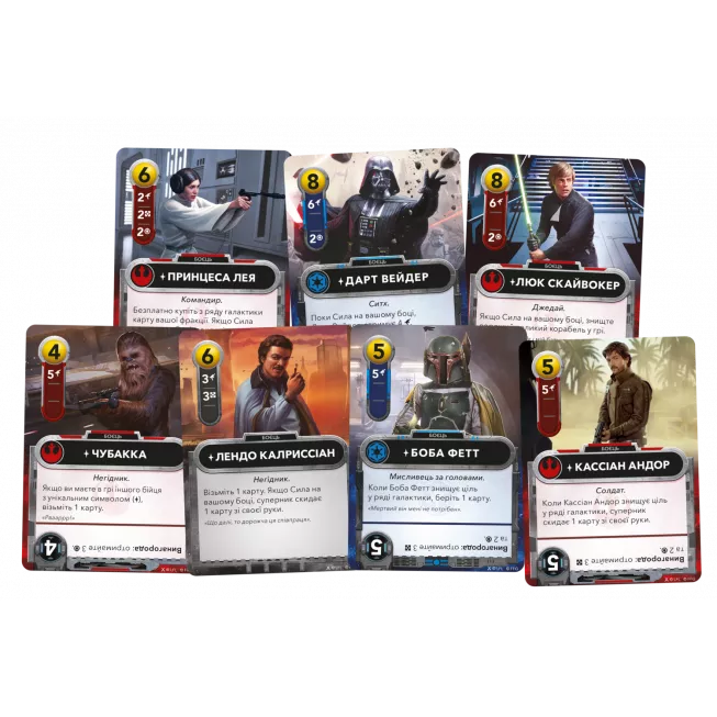 Зоряні війни. Колодобудівна гра (Star Wars: The Deckbuilding Game): купити за кращою ціною в Україні
