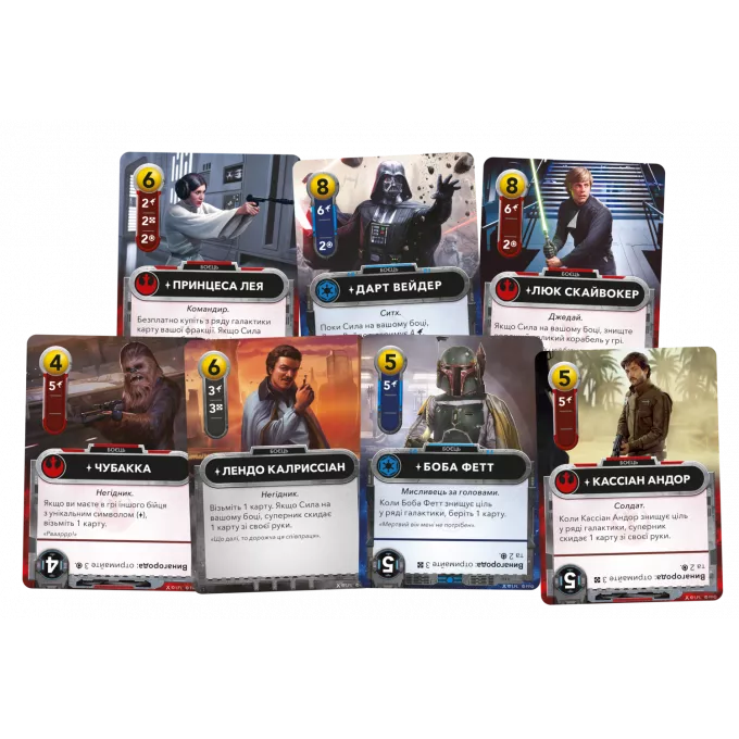 Зоряні війни. Колодобудівна гра (Star Wars: The Deckbuilding Game): купити за кращою ціною в Україні