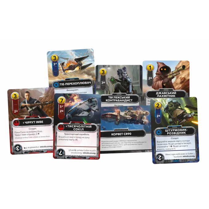 Зоряні війни. Колодобудівна гра (Star Wars: The Deckbuilding Game): купити за кращою ціною в Україні