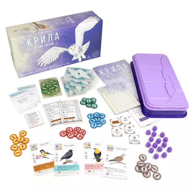 Крила. Птахи Європи (Wingspan European Expansion): купити за кращою ціною в Україні