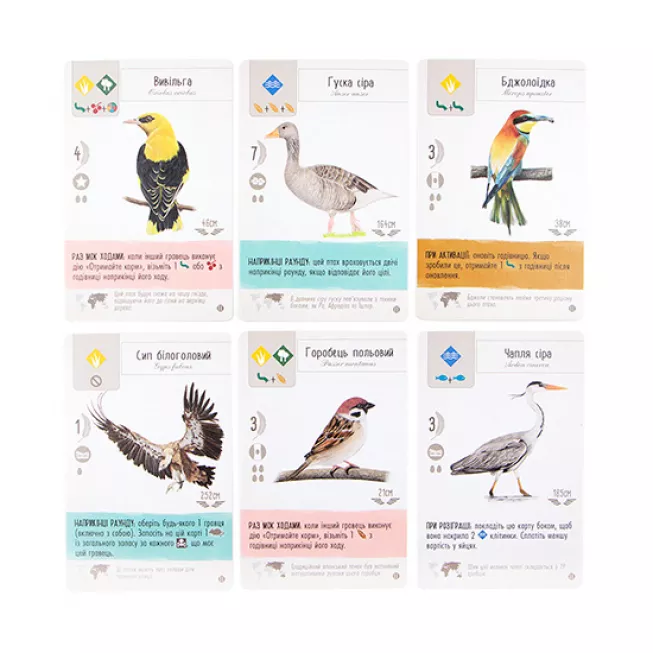 Крила. Птахи Європи (Wingspan European Expansion): купити за кращою ціною в Україні