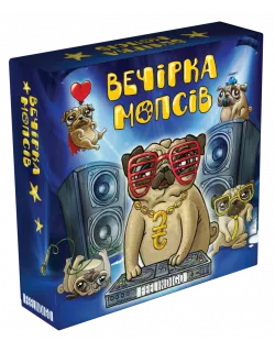 Настільна гра Вечірка мопсів