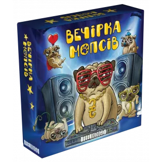 Настільна гра Вечірка мопсів