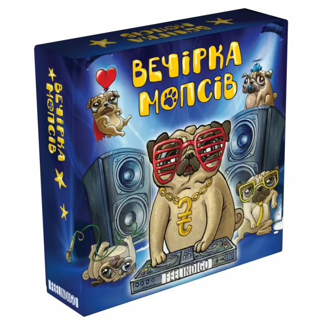 Вечірка мопсів: купити за кращою ціною в Україні