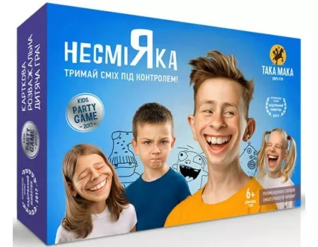 Настільна гра НесміЯка 6+ дитяча