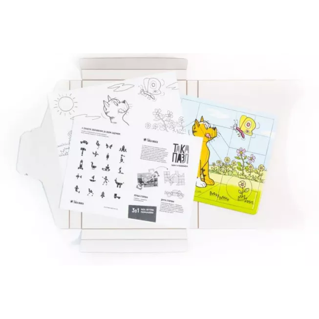 Така Пазл 3 в 1 - Котик: купити за кращою ціною в Україні