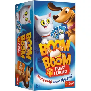 Настільна гра Бум-Бум: Собаки та коти (Boom Boom: Pups & Kittens)