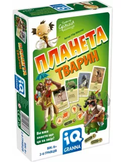 Настільна гра IQ Планета тварин