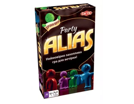Настільна гра Еліас для вечірки. Дорожня версія (Alias Party)