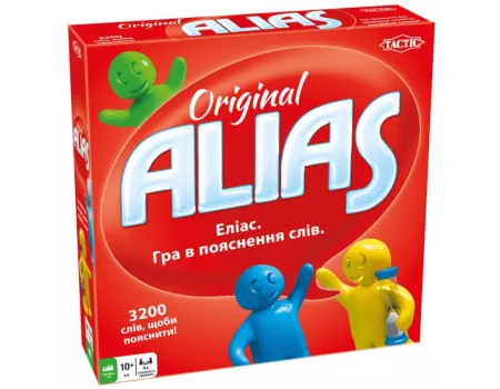 Настільна гра Еліас. Скажи інакше (Alias)