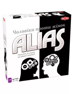 Настільна гра Еліас. Чоловіки проти жінок (Alias)