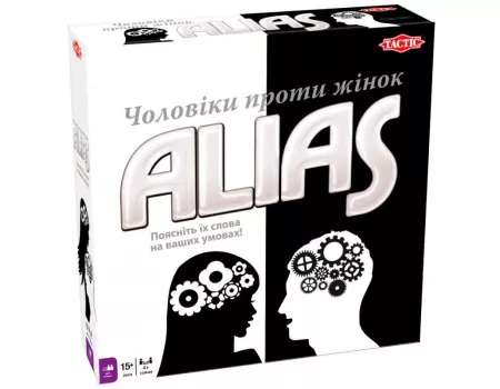 Настільна гра Еліас. Чоловіки проти жінок (Alias)