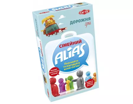 Настільна гра Еліас Сімейний. Дорожня версія (Family Alias Travel)