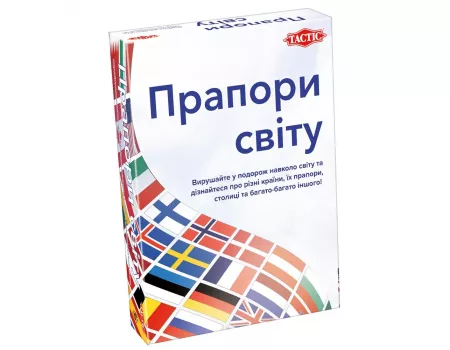 Настільна гра Прапори світу Tactic