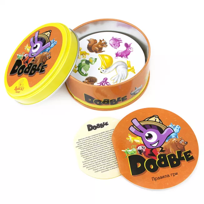 Dobble Тваринний Світ (Доббл Animals): купити за кращою ціною в Україні