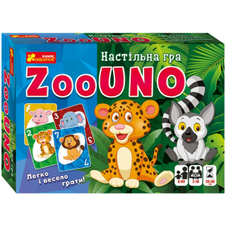 Настільна гра ЗооУно (ZooUno)