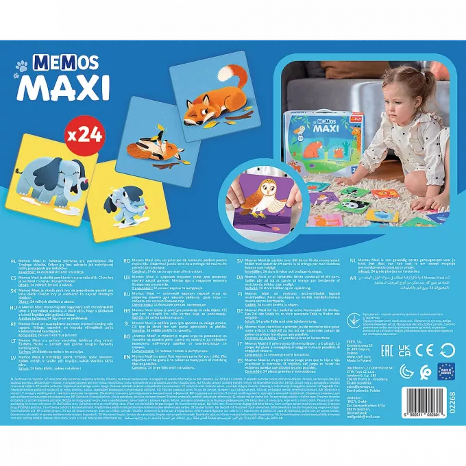 Мемос MAXI Батьки та діти тварин: купити за кращою ціною в Україні