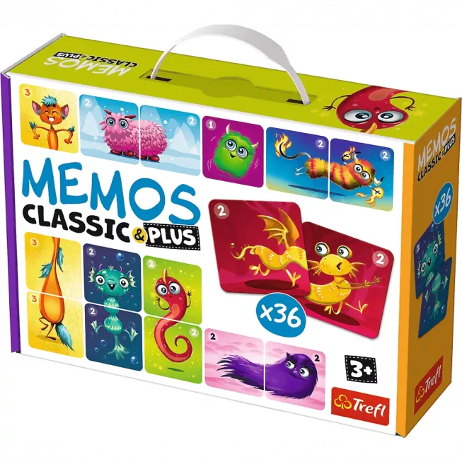 Мемос Класичний: Милі монстрики (36 карт): купити за кращою ціною в Україні
