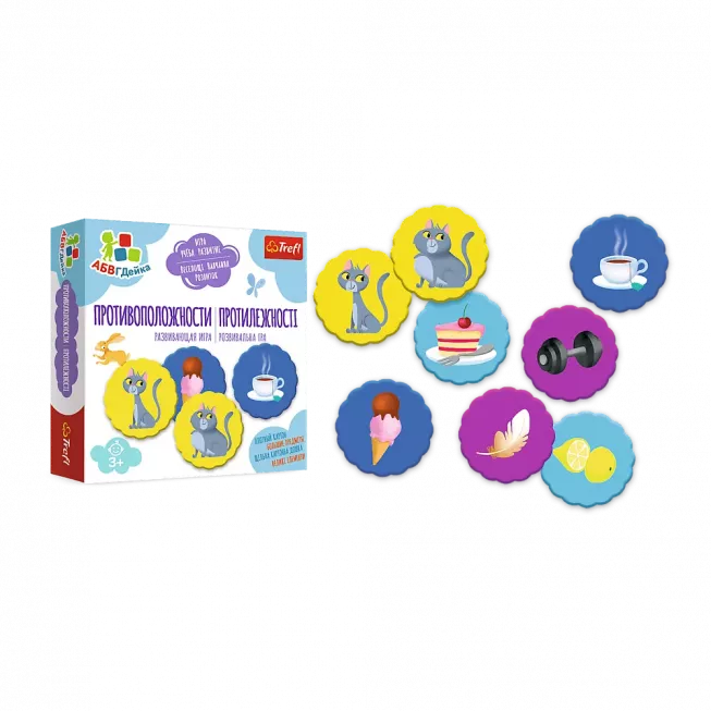 АБВГДейка - Протилежності Trefl: купити за кращою ціною в Україні