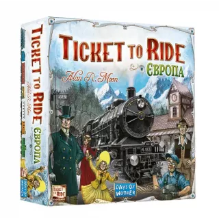Настільна гра Квиток на потяг: Європа (Ticket to Ride. Europe)