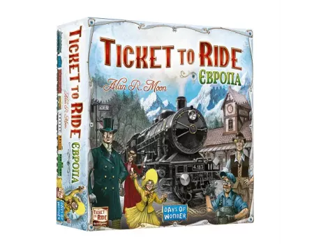 Настільна гра Квиток на потяг: Європа (Ticket to Ride. Europe)