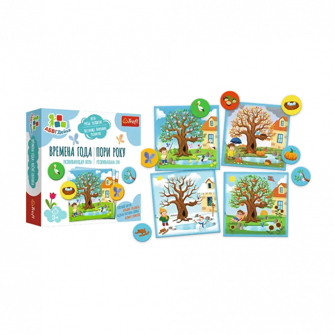 АБВГДейка - Пори року Trefl: купити за кращою ціною в Україні