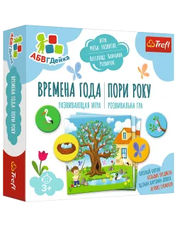 Настільна гра АБВГДейка - Пори року Trefl