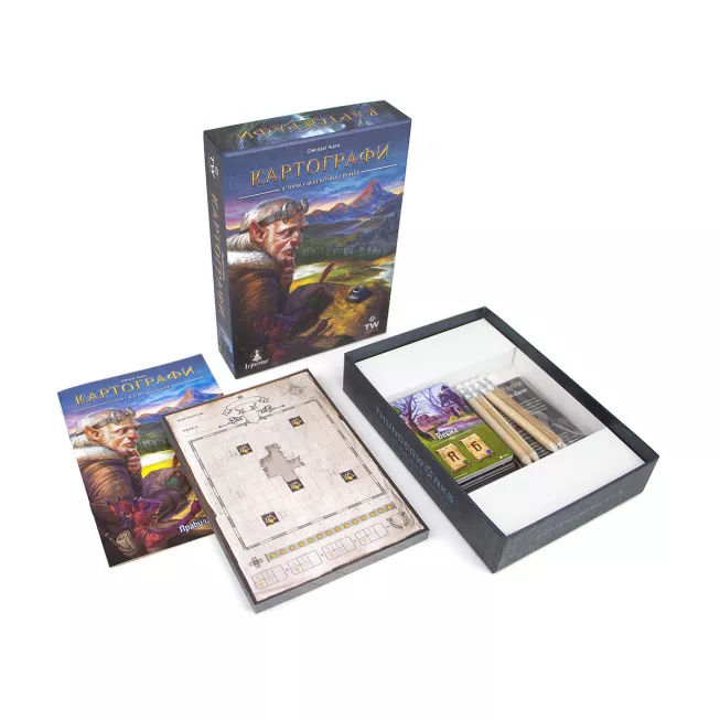 Картографи (Cartographers: A Roll Player Tale): купити за кращою ціною в Україні