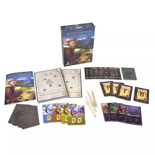 Картографи (Cartographers: A Roll Player Tale): купити за кращою ціною в Україні