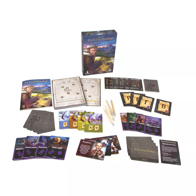 Картографи (Cartographers: A Roll Player Tale): купити за кращою ціною в Україні