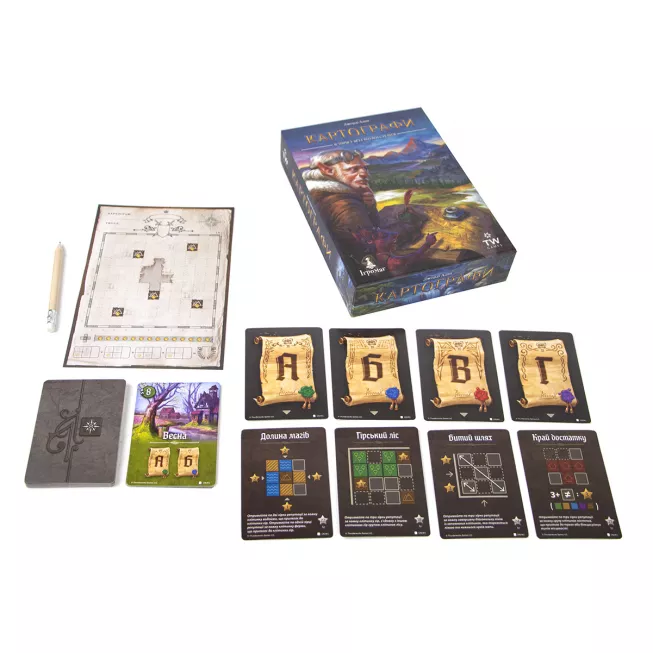 Картографи (Cartographers: A Roll Player Tale): купити за кращою ціною в Україні