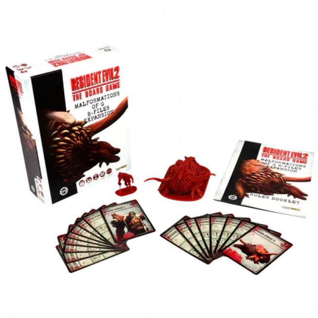 Resident Evil 2: The Board Game - Malformations of G B-Files Expansion: купити за кращою ціною в Україні
