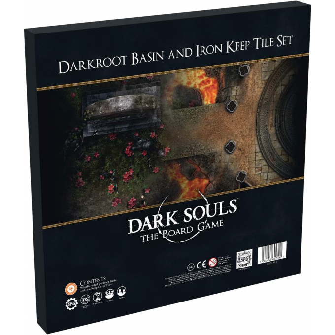 Dark Souls: The Board Game - Darkroot Basin & Iron Keep Tile Set: купити за кращою ціною в Україні