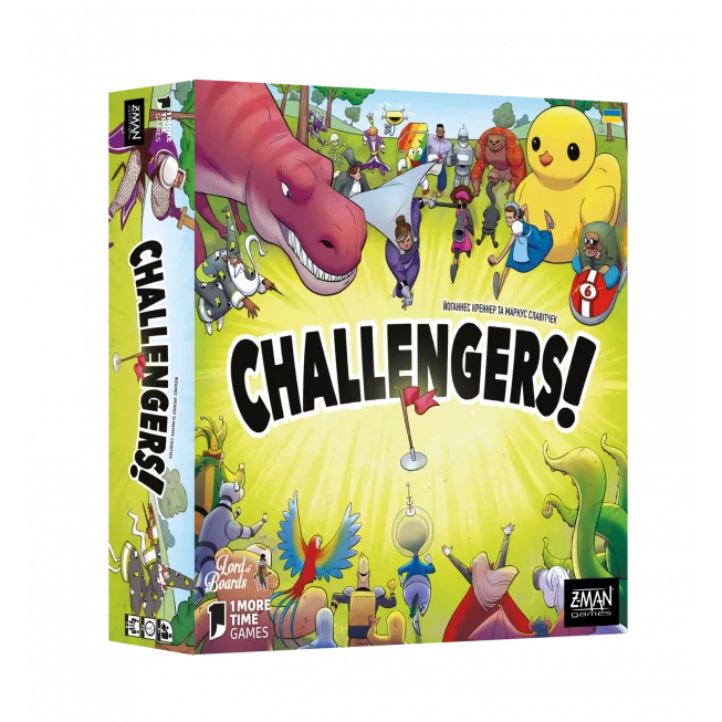 Challengers!: купити за кращою ціною в Україні