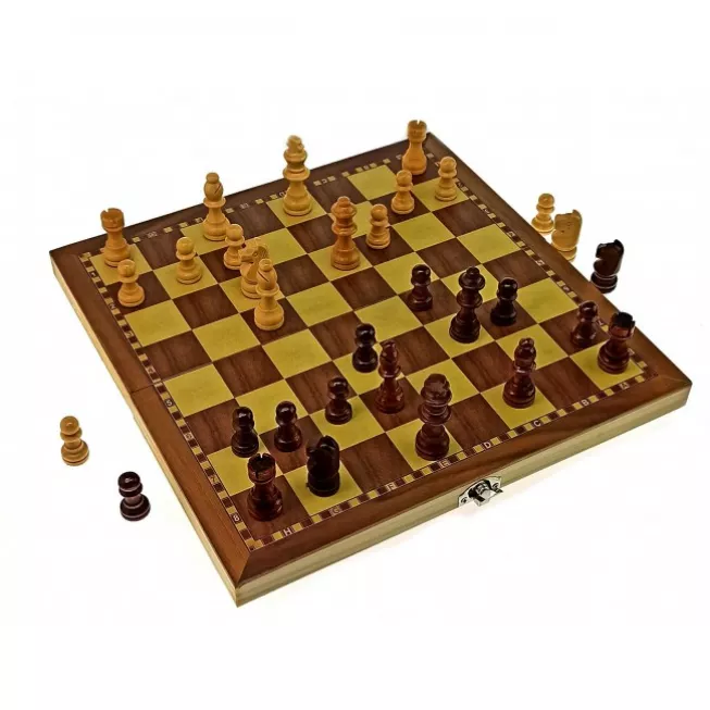 Шахи деревяні з магнітом (29х29х2 см): купити за кращою ціною в Україні