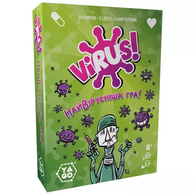 Вірус. Настільна гра (Virus): купити за кращою ціною в Україні