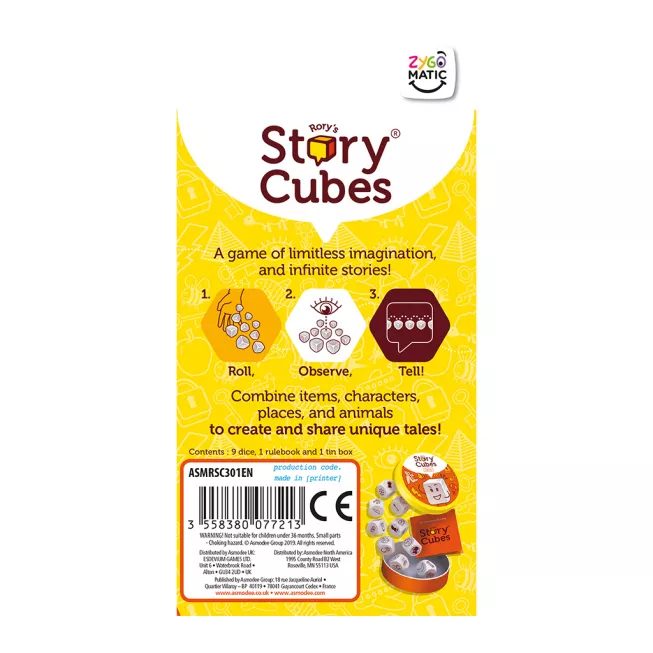 Кубики історій Рорі: Classic (Rorys Story Cubes): купити за кращою ціною в Україні