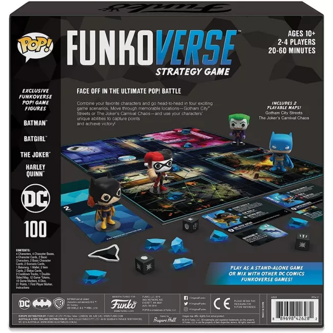 Funkoverse Strategy Game: DC #100 4-Pack: купити за кращою ціною в Україні