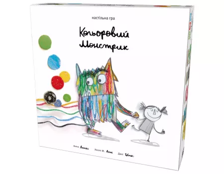 Настільна гра Кольоровий Монстрик (The Color Monster)