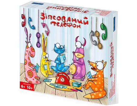Настільна гра Зіпсований телефон. Для дітей (Telestrations)