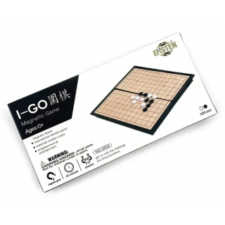 Настільна гра Шашки "Го" магнітні (19,5x18,9x1,5 см)