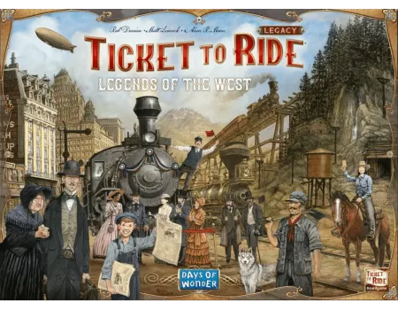 Настільна гра Квиток на потяг Ticket to Ride: Legends of the West