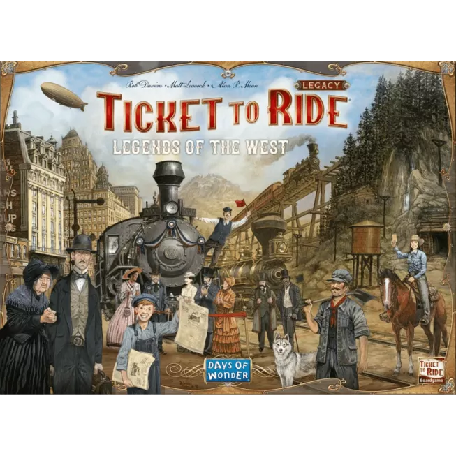 Ticket to Ride: Legends of the West: купити за кращою ціною в Україні