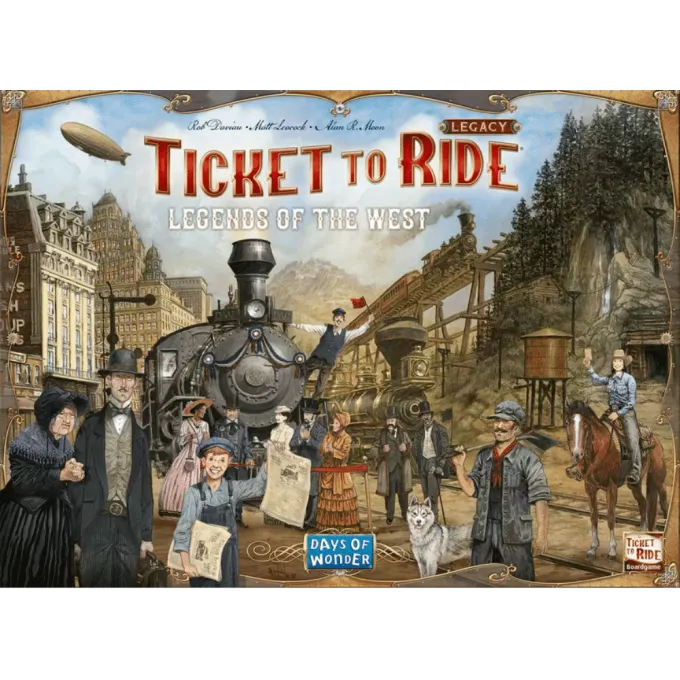 Ticket to Ride: Legends of the West: купити за кращою ціною в Україні