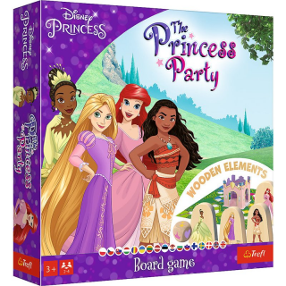Настільна гра Вечірка для принцес: Дісней принцеси Trefl