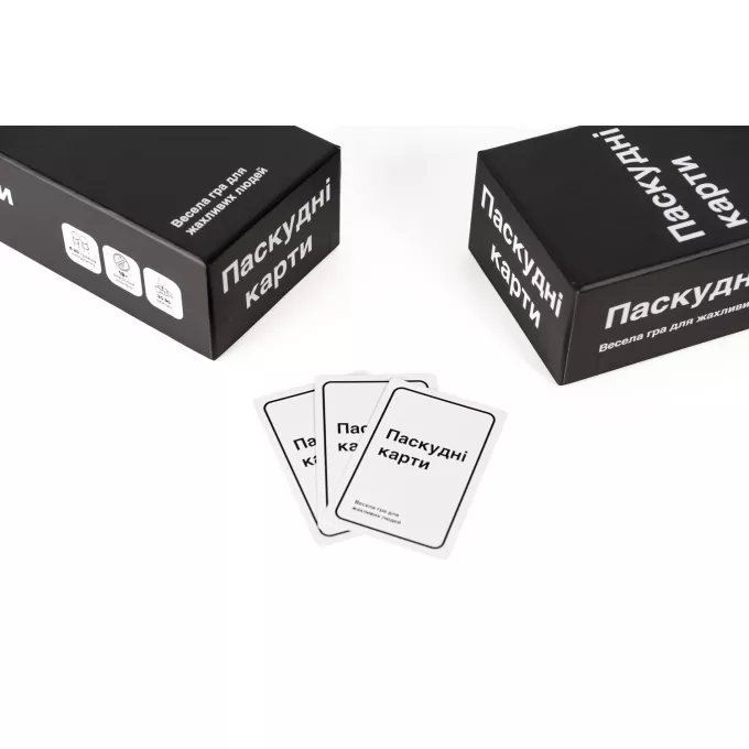 Паскудні карти (Cards Against Humanity): купити за кращою ціною в Україні