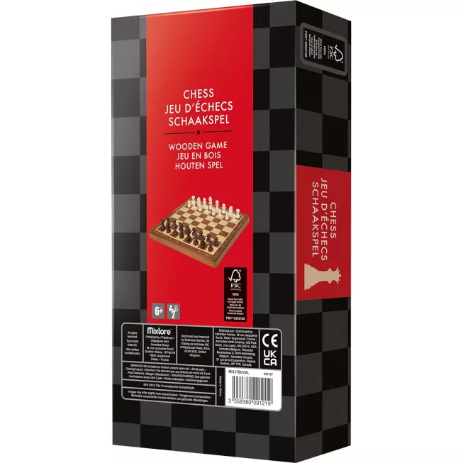 Шахи деревяні у складаній скриньці: купити за кращою ціною в Україні