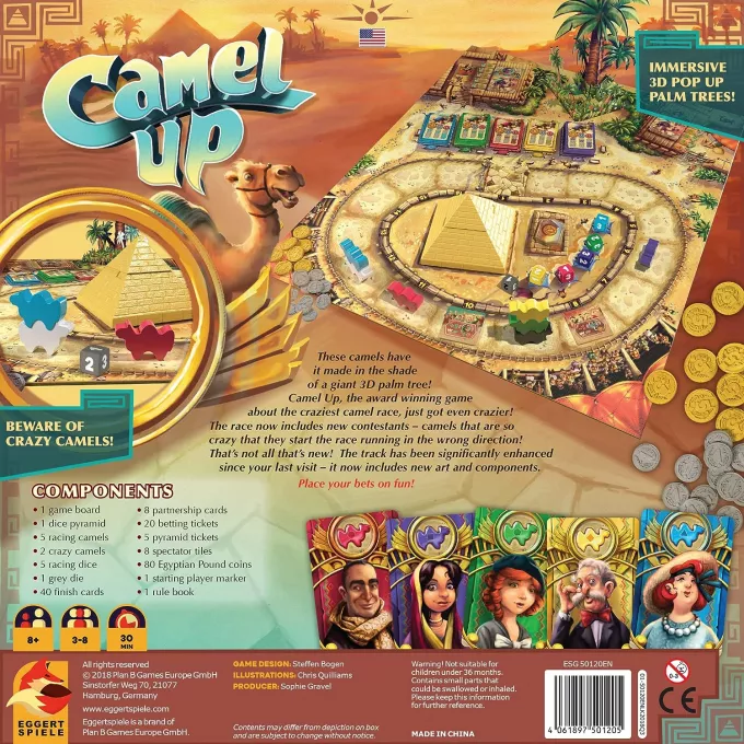Camel Up. 2nd Edition (Верблюди, вперед 2.0): купити за кращою ціною в Україні