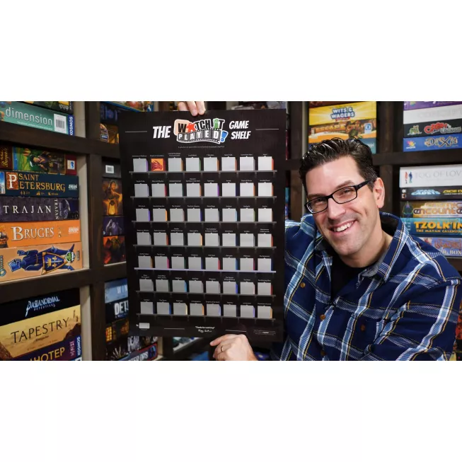 Скретч-постер Watch It Played Game Shelf: купити за кращою ціною в Україні